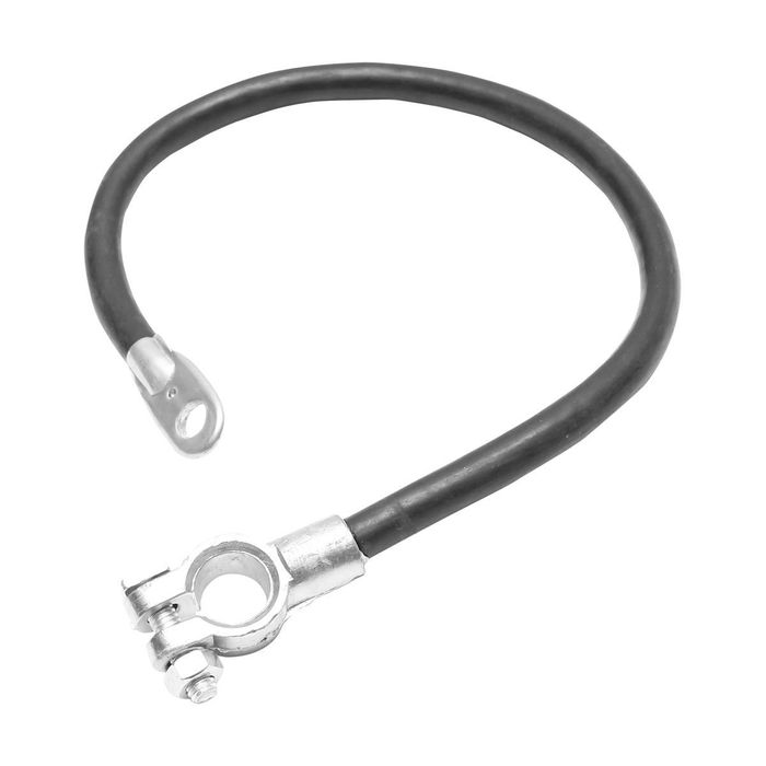 Cablaj/Cablu punte legatura curent baterii 500mm cu clema borna-papuc inelar, strangere pe surub Breckner Germany