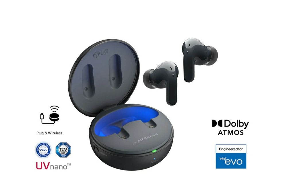 Căști Bluetooth in-ear LG TONE Free DT90Q, NOI, SIGILATE