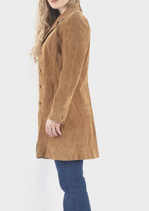 Trench piele naturala