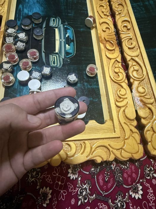 Шикарные нарды ручной работы. Единственный экземпляр