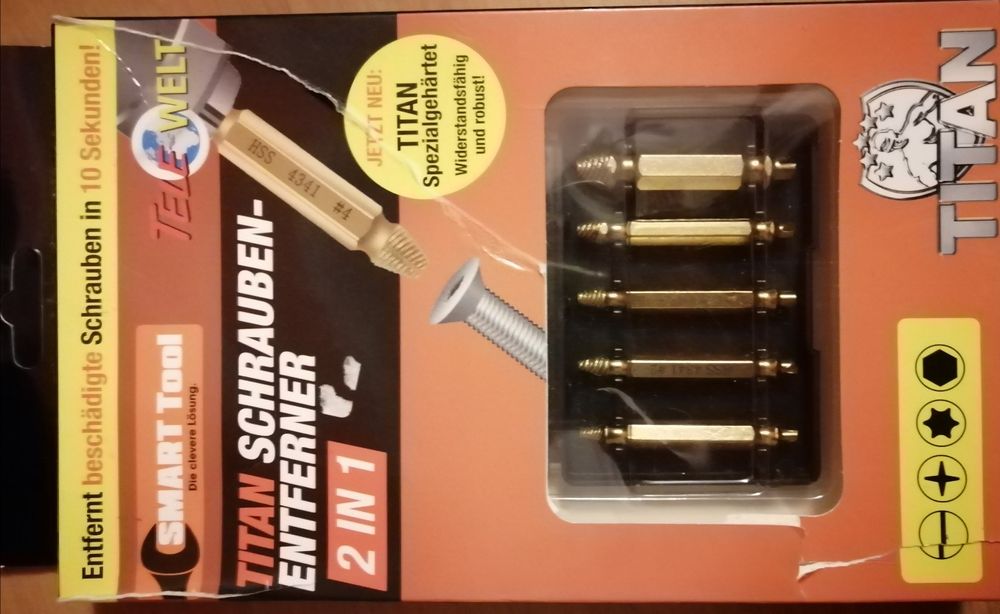 Екстрактор за вадене на скъсани болтове