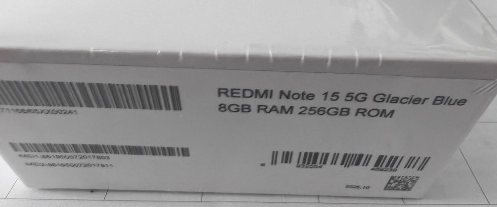 Xiaomi Redmi Note 15. (5G) 8Gb/256Gb.