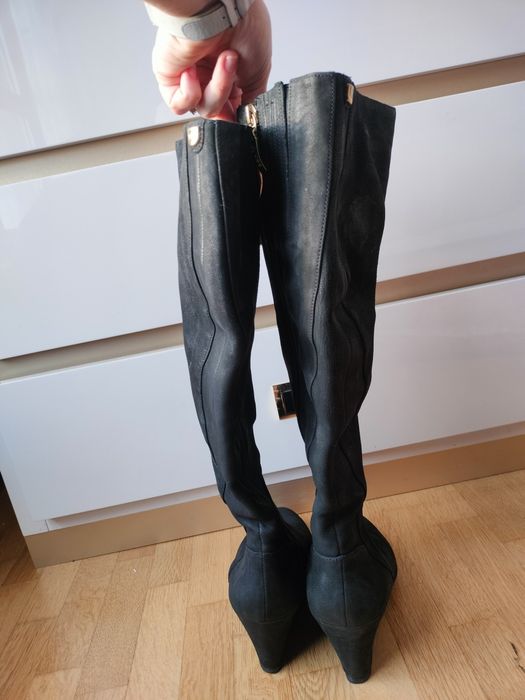 GUESS 41 номер, естествена кожа/набук, черни