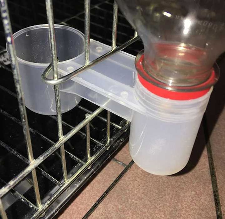 Автоматична поилка за птици или дребни животни