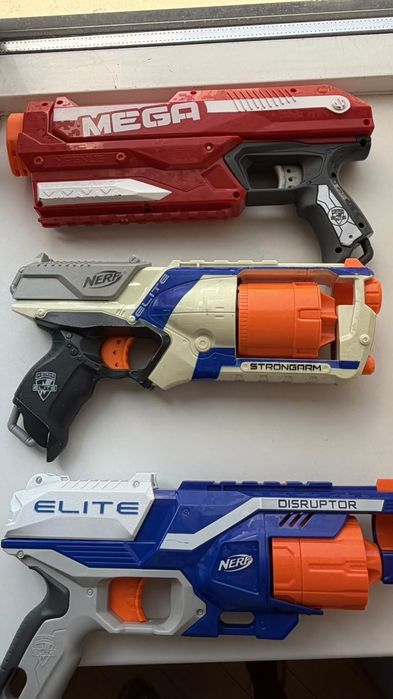 Nerf б/у в хорошем состоянии