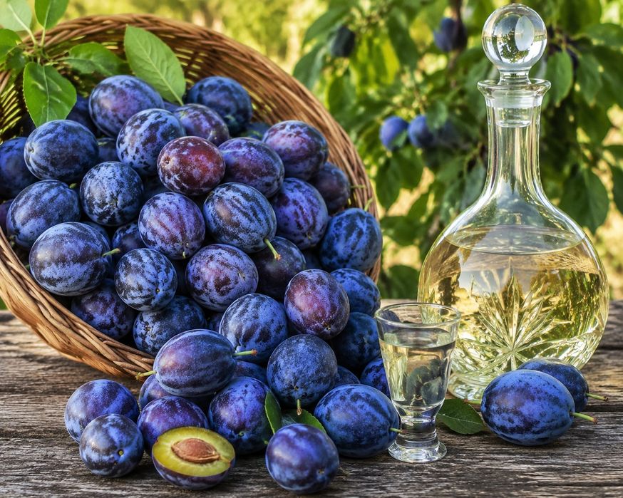Vând prune pentru tiucă