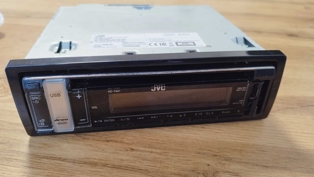 CD/MP3 плейър JVC KD-T401 за кола