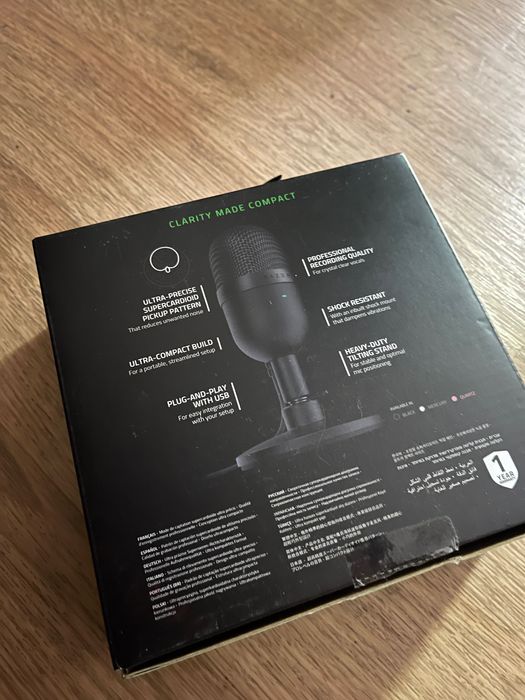 Микрофон razer seiren mini