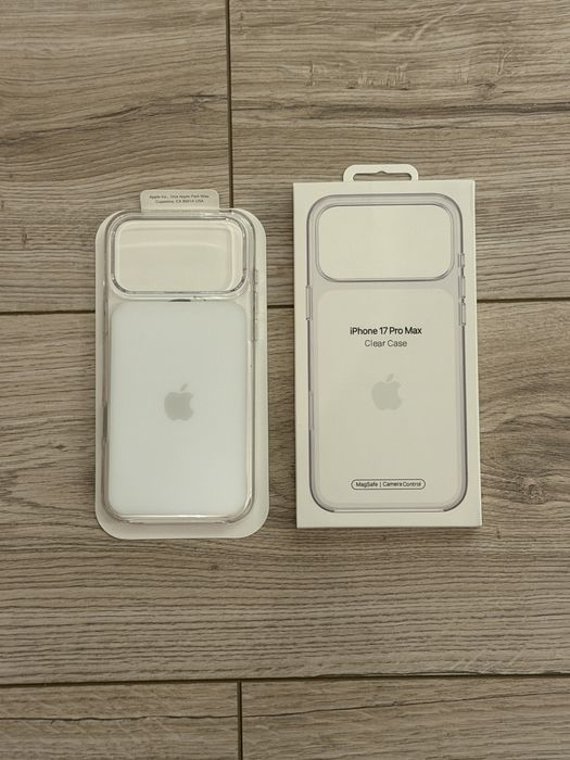 Huse Apple Clear Case cu MagSafe - iPhone 17 Pro/ Pro Max
