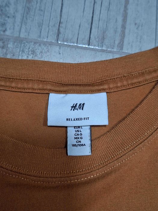 Памучна тениска H&M, лимитирана серия, размер L