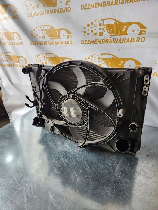 Grup Radiatoare Radiator Apa Clima Intercooler Termocupla Electroventilator Bmw E90 E91 E92 E93 Mot