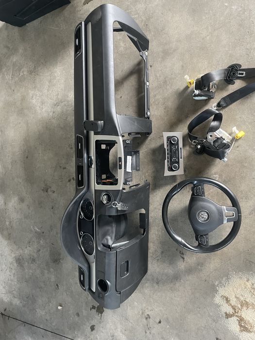 Set complet trimuri bord VW passat CC b7 europa / ceas panouri usi
