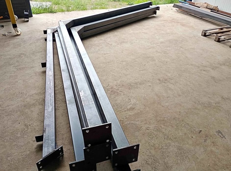 Vând hale metalice 10x20x4m