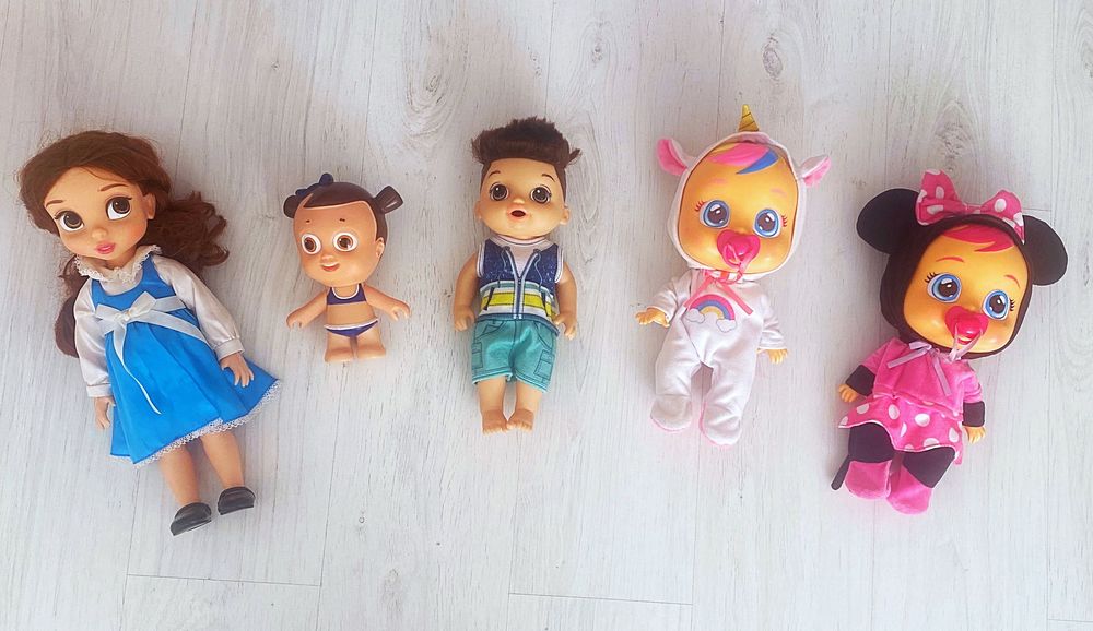 Baby Cry , Baby Alive, Baby Born , Lotte, Minnie