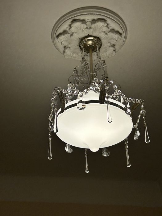 Люстра хрустальная , ретро