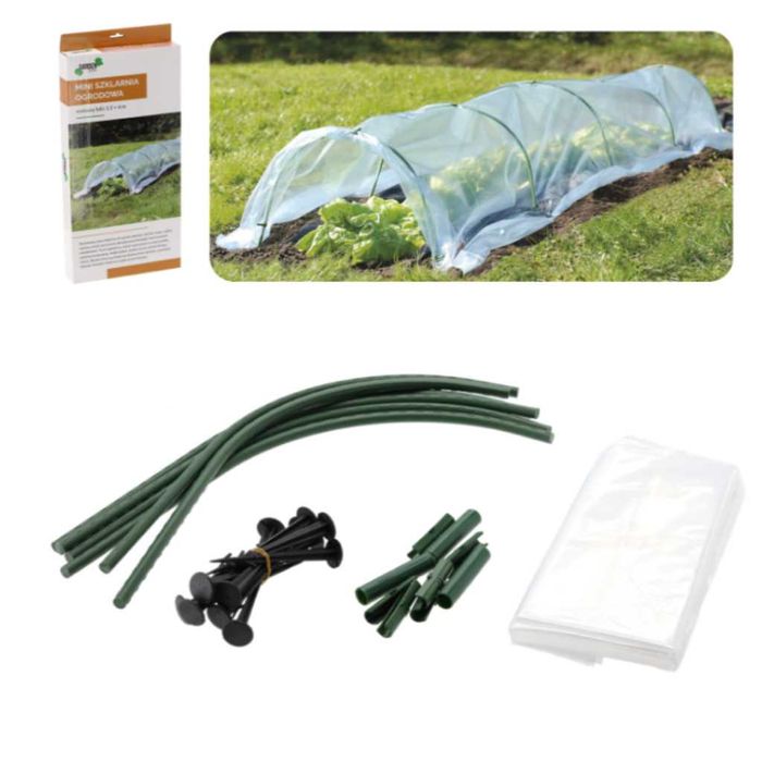 Мини оранжерия - компактна със здрава конструкция - 1,5 х 4 м