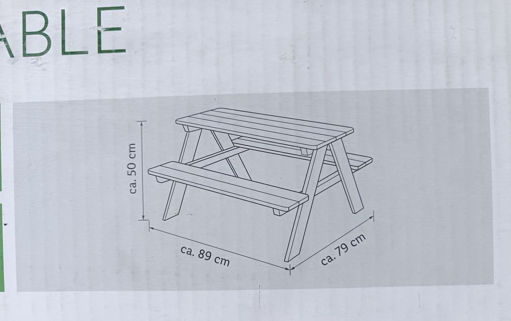 Детска маса за пикник