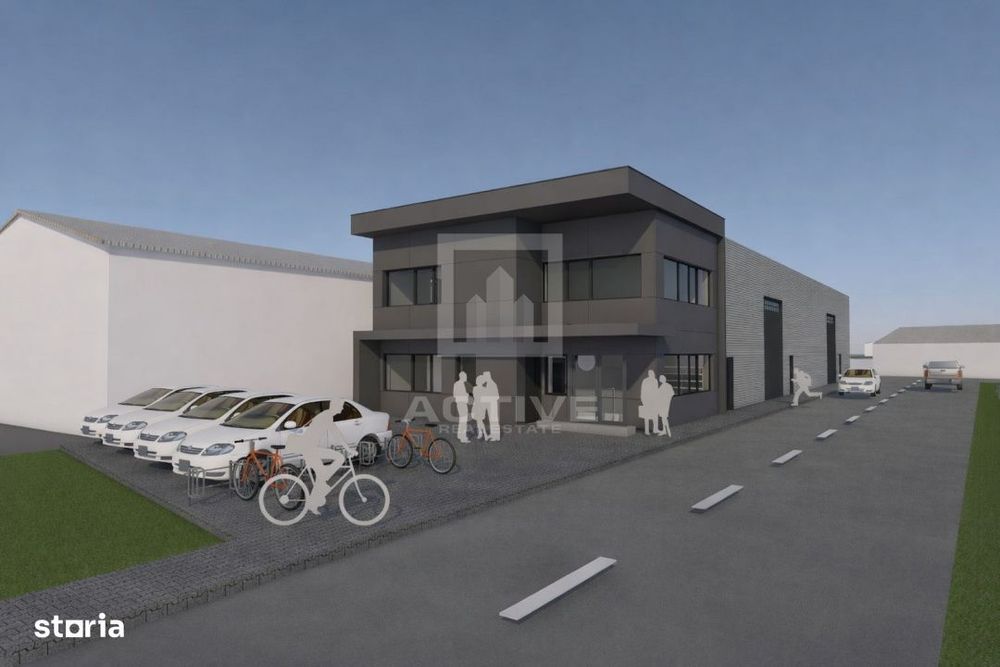 Hala cu Showroom -zona Ambient