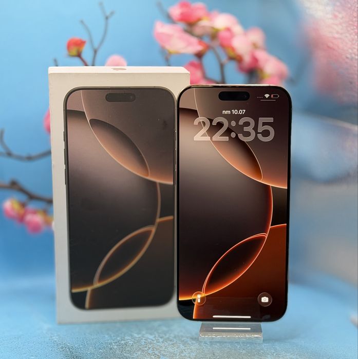 Apple iPhone 16 Pro Max, 256GB, 5G, Desert Titanium