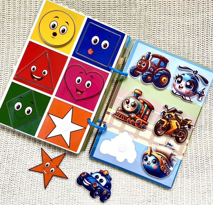 Албум играчка с лепенки, за деца  | ръчна изработка