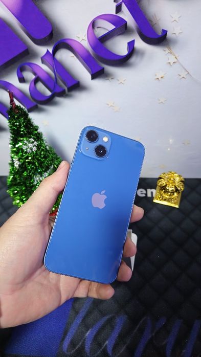 iPhone 13 Blue 256GB Baterie:100%.Preṭ fix!