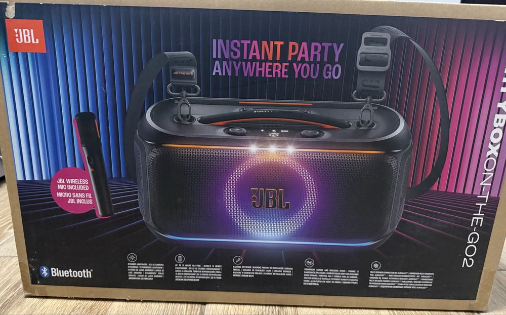 Sistem audio portabil JBL Partybox On-The-Go 2