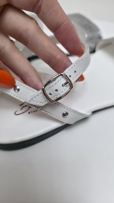 Sandale piele naturală Benvenuti Studio Moda, mărimea 38,  Noi în cutie