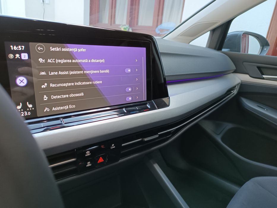 Golf 8 cockpit virtual / led /ambientale /grey