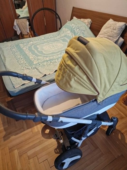 Бебешка количка Bexa Ultra 2в1 (кош за новородено + лятна седалка)