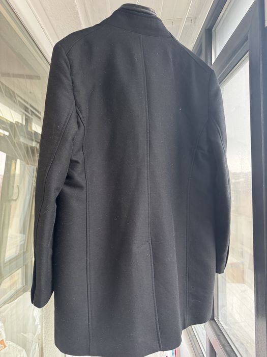 Палто zara man black tag