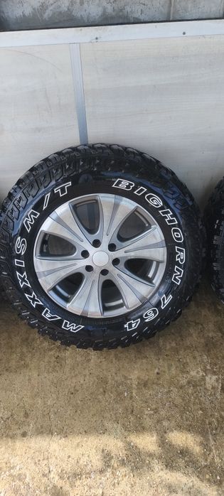 Jante+cauciucuri 265/65/R17 M/T Nissan