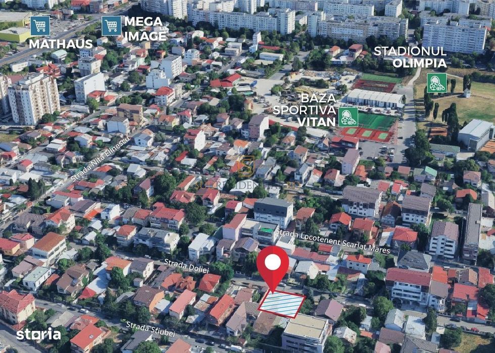 Teren 498mp de vanzare, metrou Mihai Bravu,ideal dezvoltare imobiliara