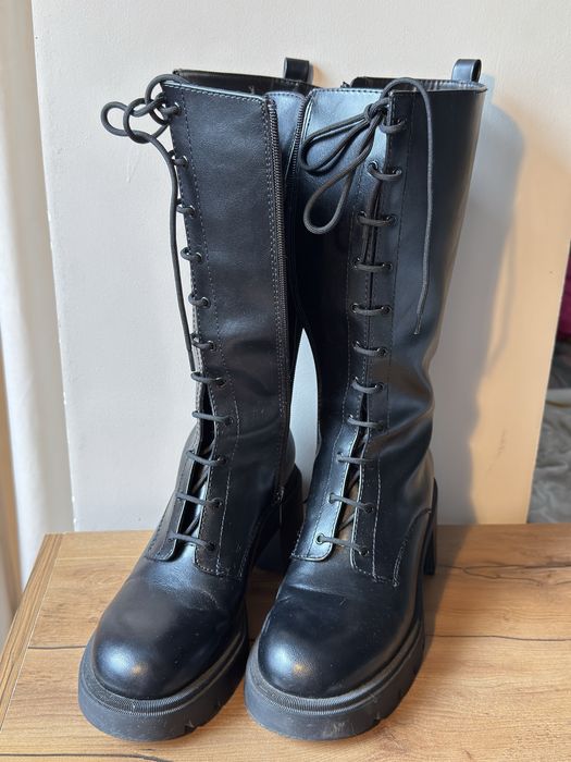 Сапоги высокие, Zara