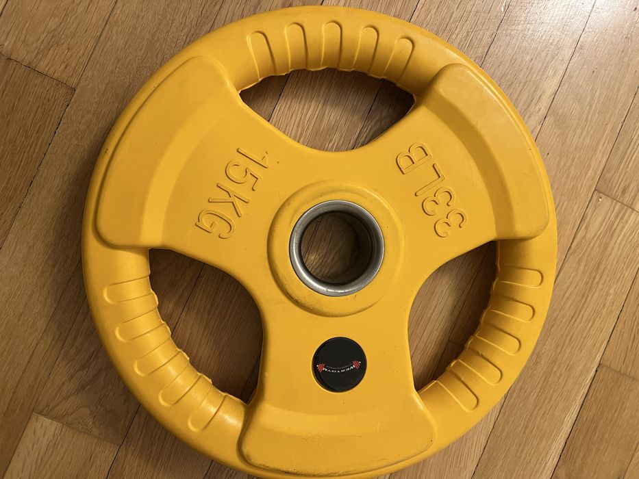 Дискове тежести 2х15кг без мириз