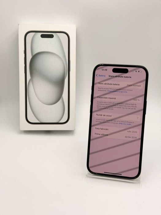 Amanet Lucky Gold VITAN / Iphone 15 / 128 GB 100% BAT 5 INC / Factura / Garantie #56799