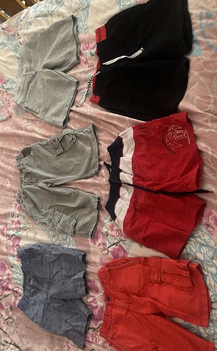Lot haine de vară marine 122-128(7-8 ani), 13 buc 60 lei lotul Transport prin olx sau Vinted