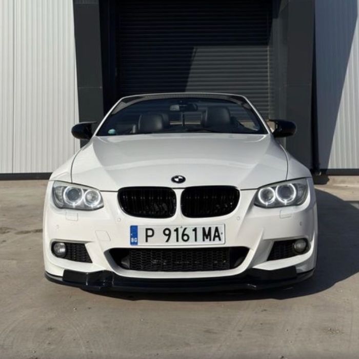 Преден Лип Спойлер BMW БМВ E92 - GTS ГТС Дизайн - Черен Гланц - ФЕЙСЛИФТ !!НАЛИЧНИ!!