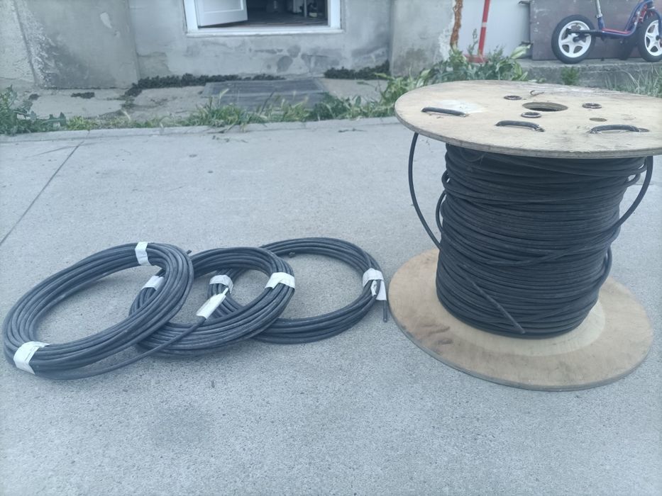 Cablu de 4 mm special pt a fi utilizat în instalații fotovoltaice.