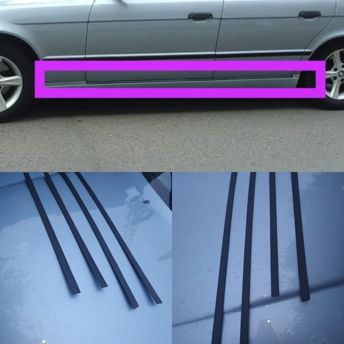 Молдинги на BMWE34