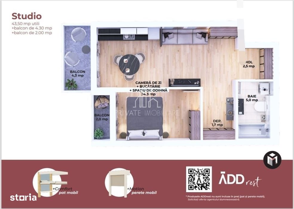 Apartament 2 camere, Maurer, Sighisoara