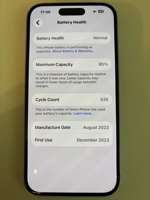 iPhone 15 128 GB Blue