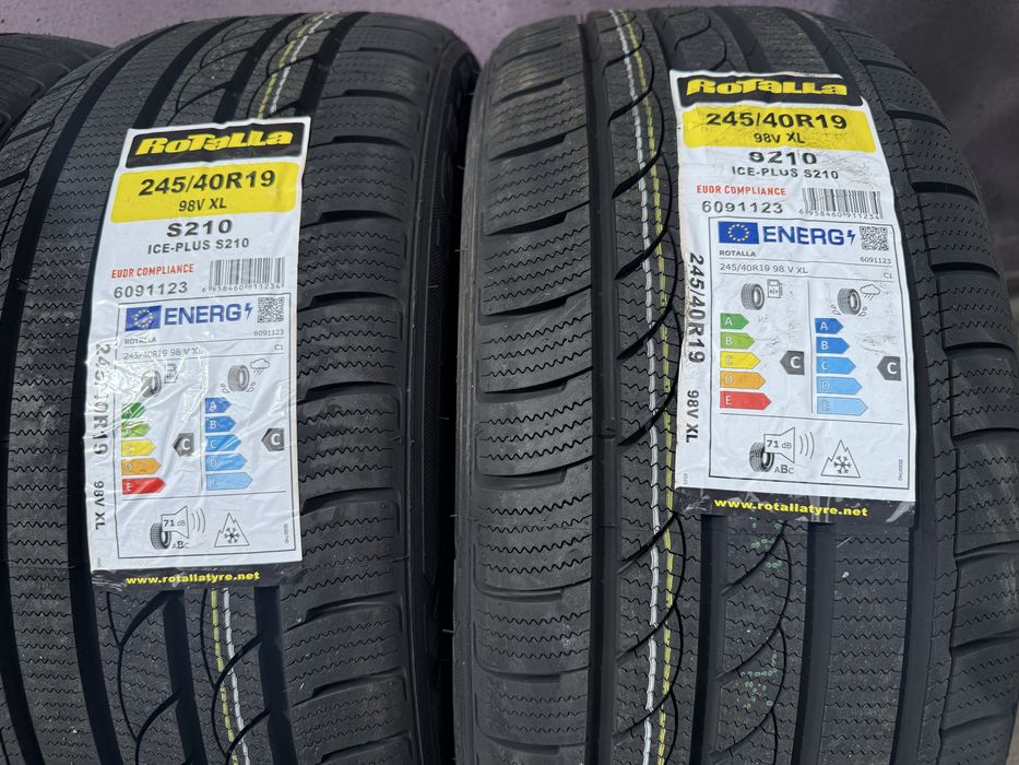275/35 R19 + 245/40 R19 ROTALLA WINTER anvelope noi iarna 2025