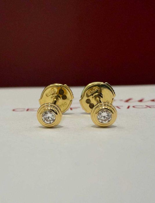 NEW Серьги Cartier D’Amour ygold mini model
