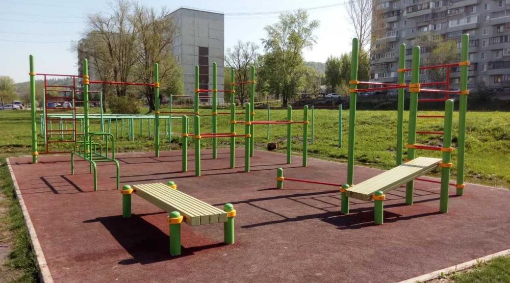 Боллар майдончаси | Детская площодка | Workout | Куриб берамиз | KB-1