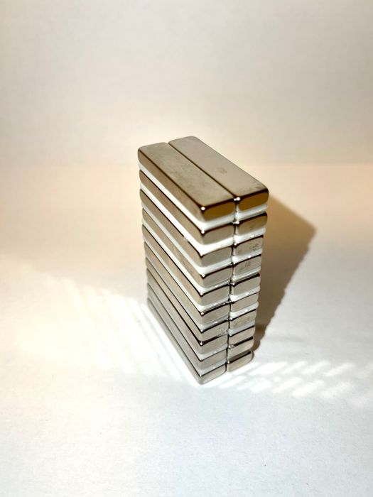 Magnet dreptunghi 25x10x1 20x10x5 25x10x6