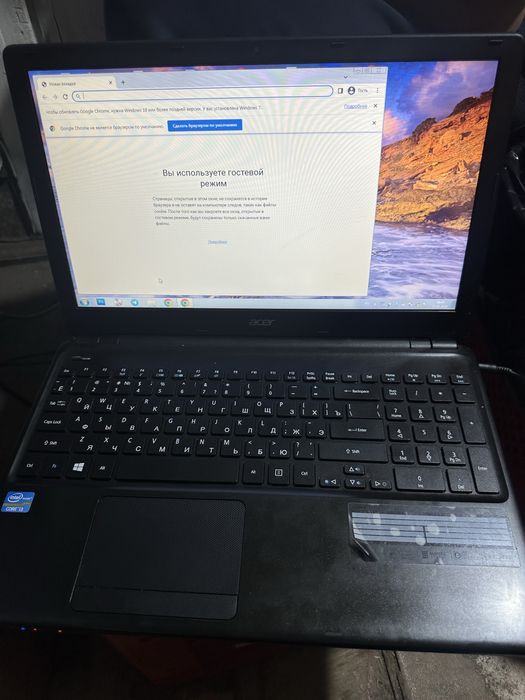 Noutbook acer 512tali