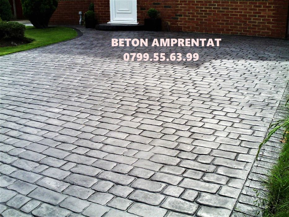 Beton Amprentat Beton Dezectivat Agregate Expuse