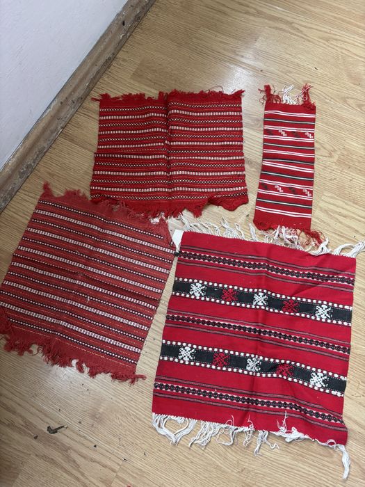 Set 4 prosoape traditionale - tesute