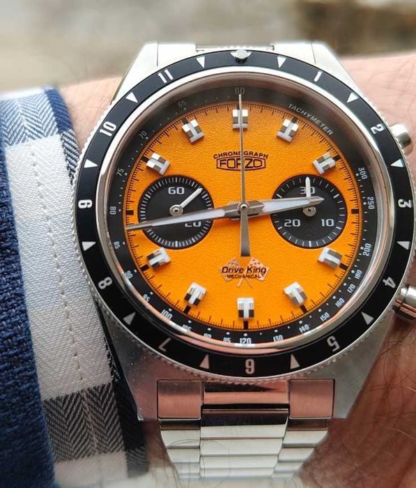 Forzo Drive King mechanical chronograph by Geckota, фул сет разменям