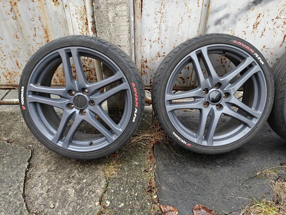 Jante de 19", 5x114.3 mm, Honda, 225/35R19 anvelope Yokohama